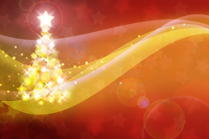 Abstract christmas tree stock illustration. Illustration of generated ...