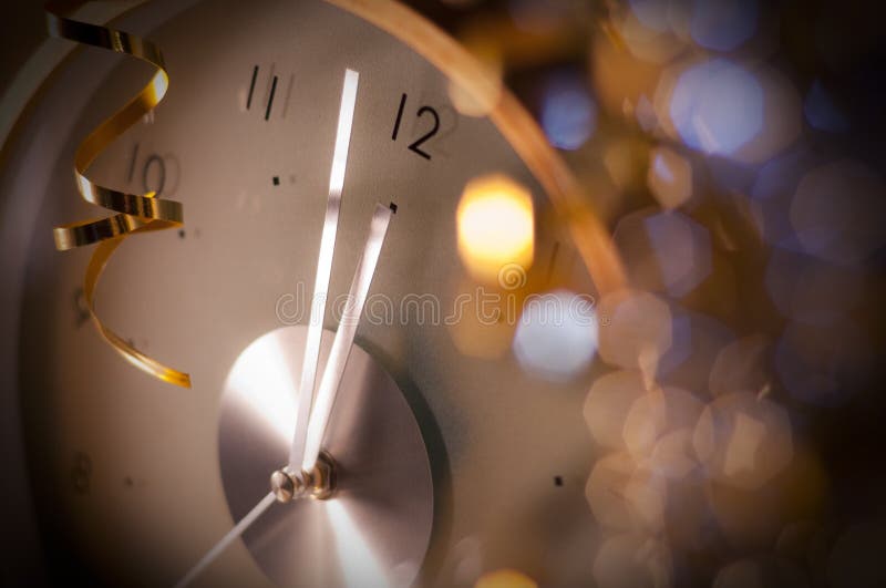 New year clock