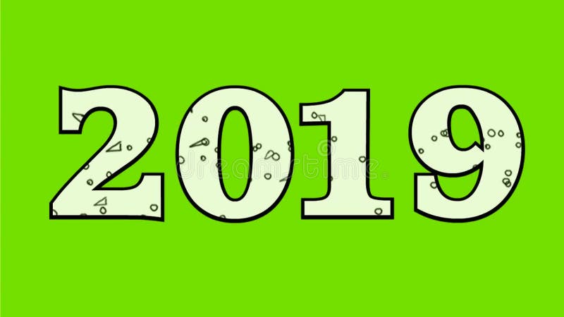 2019 New Year 2D Animation