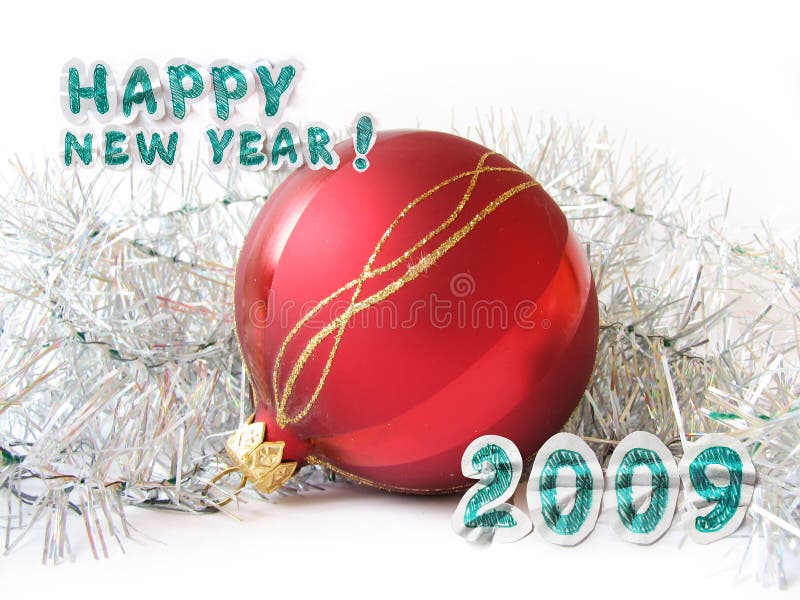 New year greeting card