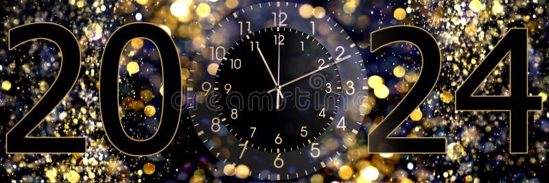 494 New Year 2024 Clock Stock Photos Free & RoyaltyFree Stock Photos