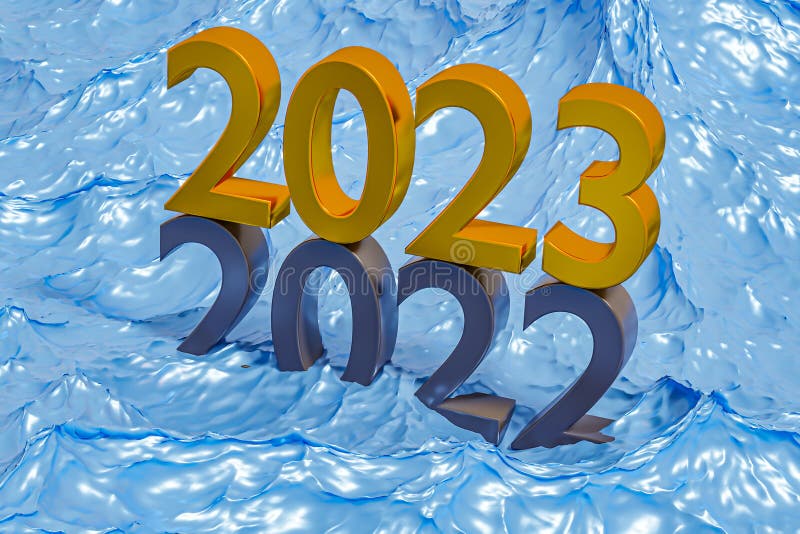 new-year-2023-holiday-concept-the-number-2023-lies-at-2022-in-water