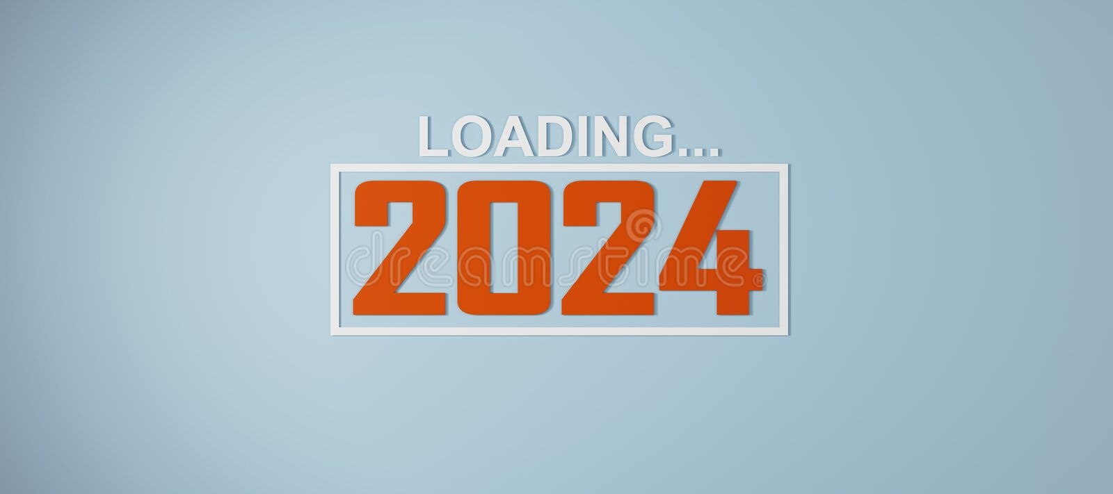 New Year Loading Bar Blue Background Start Goal Plan Concept Action Red Text Strategy Business Vision 273364132 ?w=1600