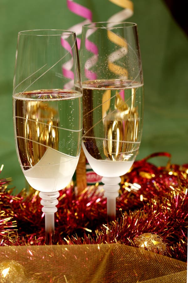 New Year's champagne