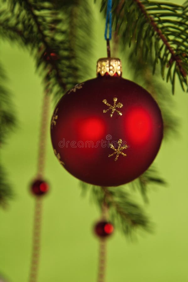 Cross Ornament on Christmas Tree Stock Image Image of christ, night