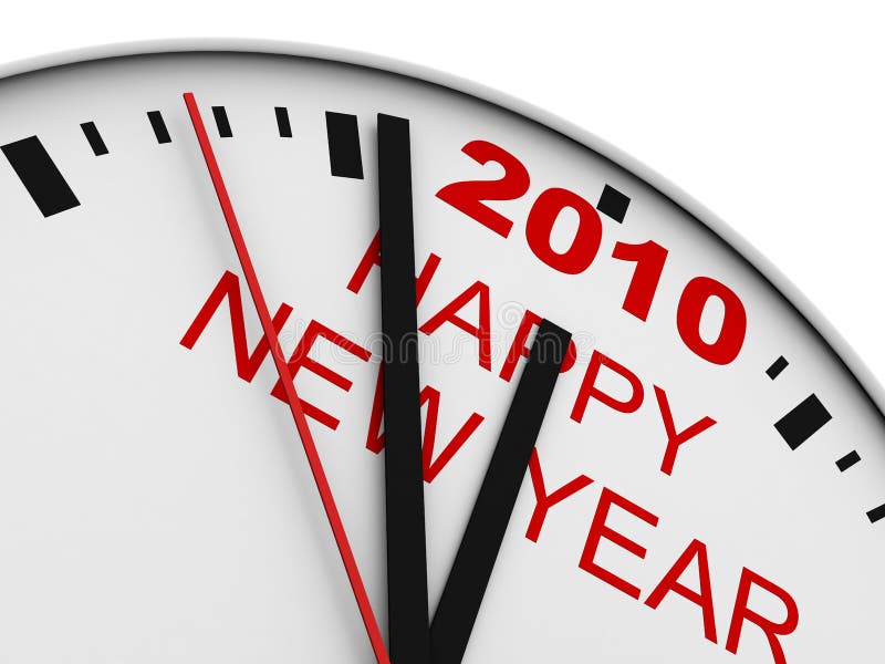 New Year s clock