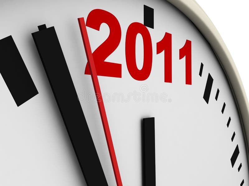 New Year s clock