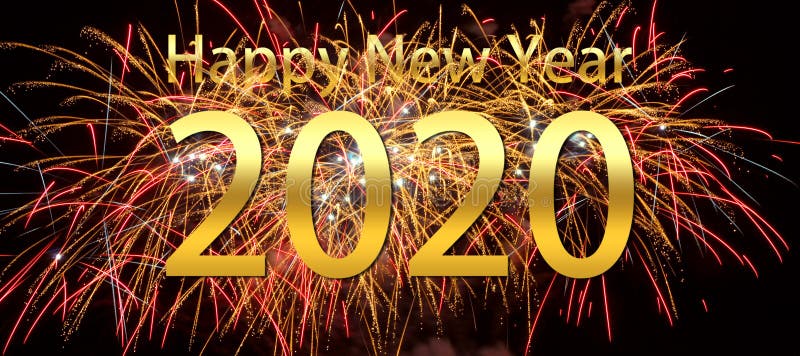 New Year`s Eve Silvester 2020 Fireworks Stock Image - Image of ...