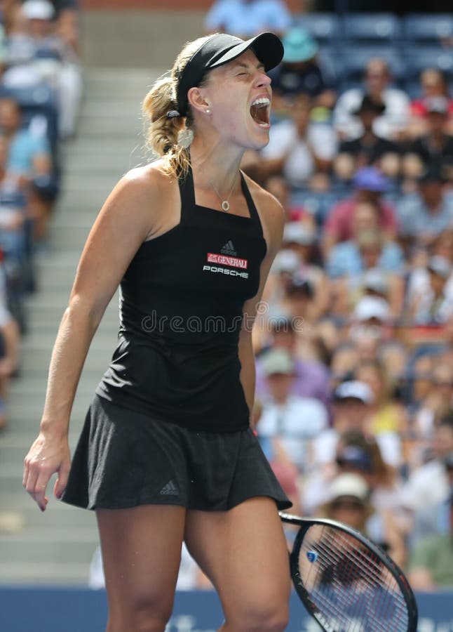 Grand Slam Champion Angelique Kerber of Germany in Action during Her ...