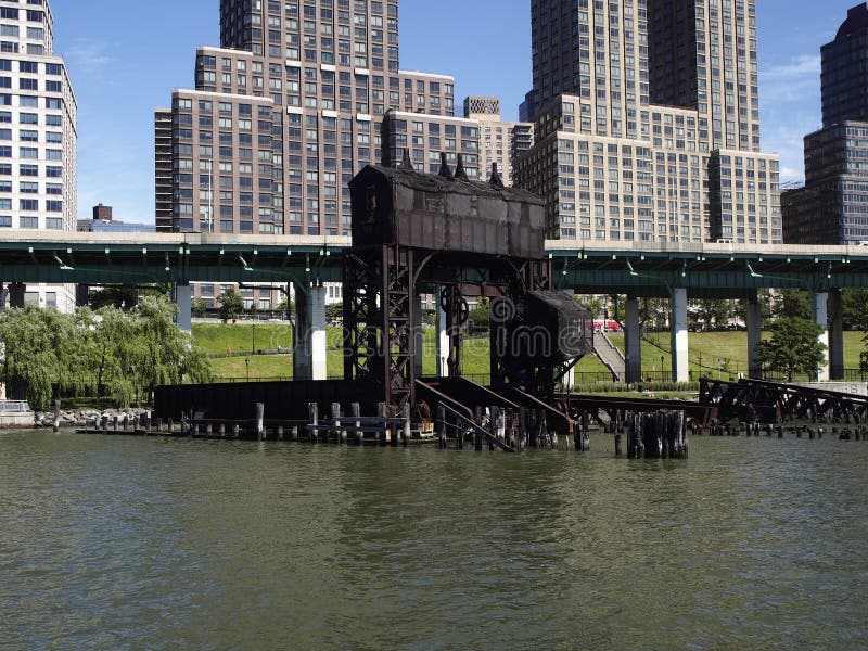 New York Central Railroad 69th Street Transfer Bridge Stock Photo