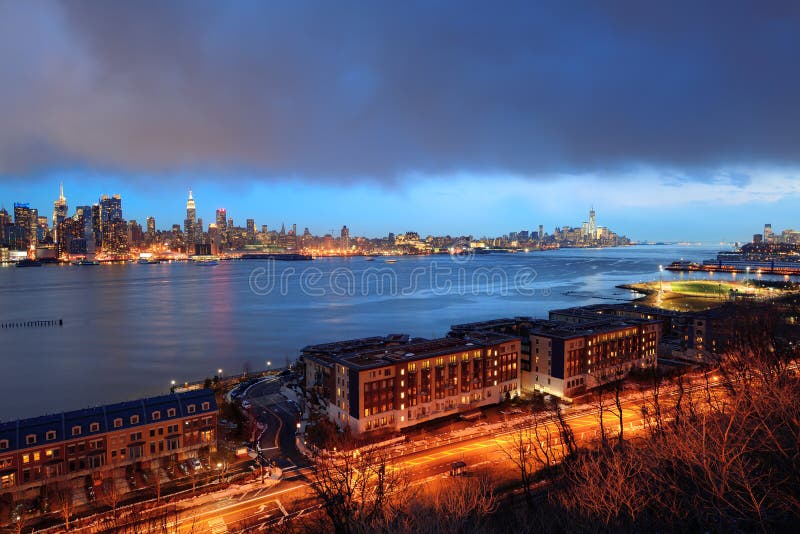 Afton New York City Bild. Bild 6007368