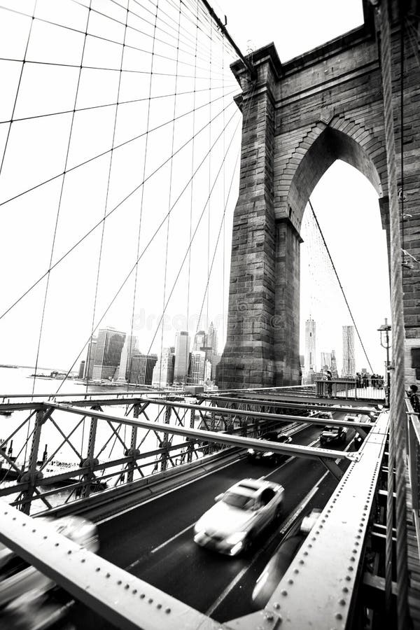 New York City. Brooklyn Bridge