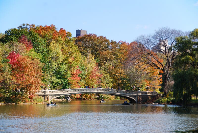 New York Central Park Rainbow Bridge