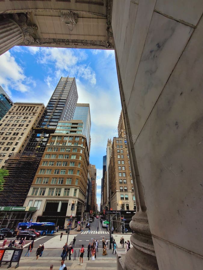 New York Downtown Manhattan stock photo