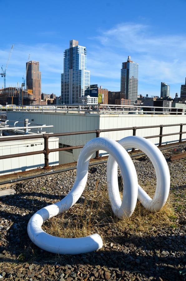 New York City Highline, New York City, USA. stock photo New York City Highline, New York City, USA. stock photo