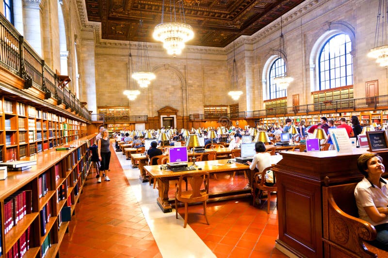 Inside famous New York Public Library