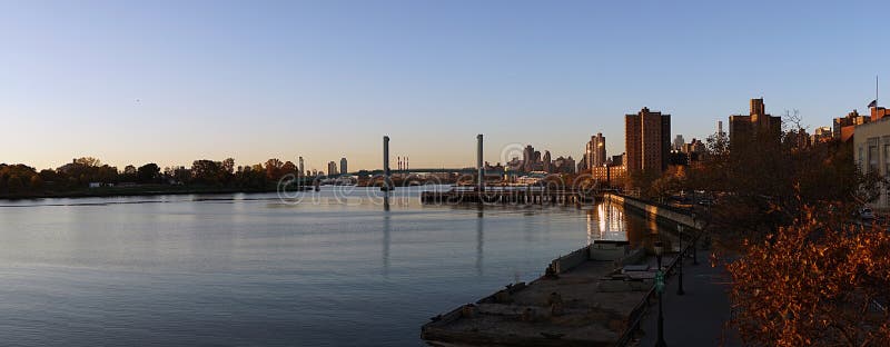 New York City la rivière Harlem Etats-Unis images stock New York City la rivière Harlem Etats-Unis images stock