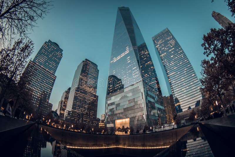 New York city at night royalty free stock image New York city at night royalty free stock image