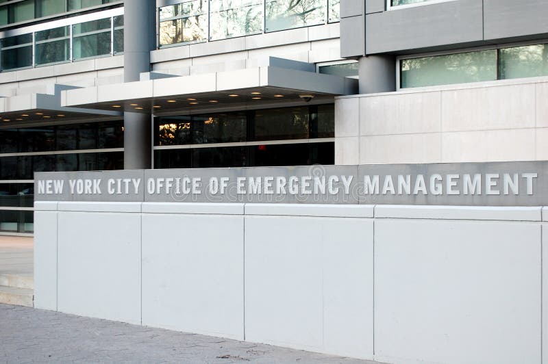 New York City Office Emergency Management Stock Photos Free & Royalty