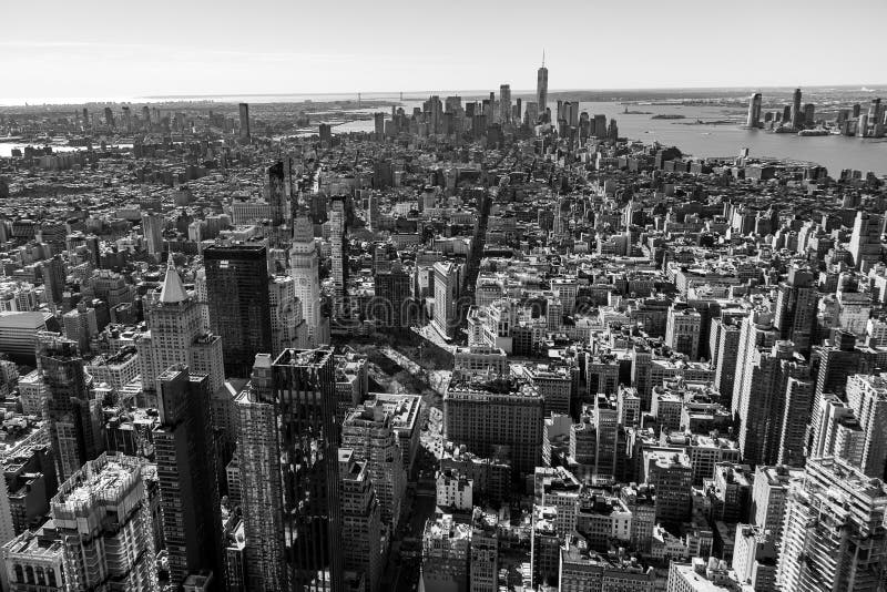 New York City Scape from Empire State Building New York City