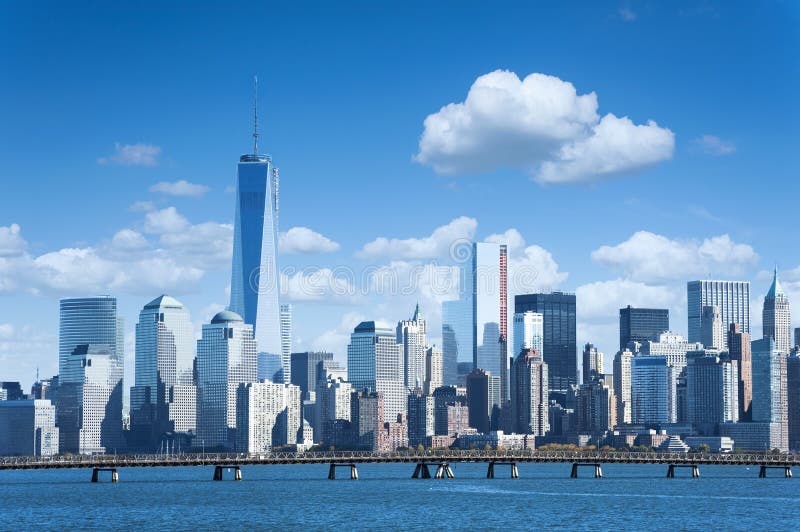 New York City skyline from the Liberty State Park