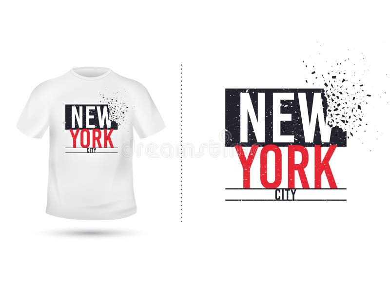 new york slogan t shirt