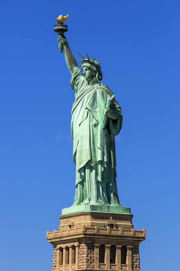 New York City, Statue of Liberty Stock Photo Image of america, space