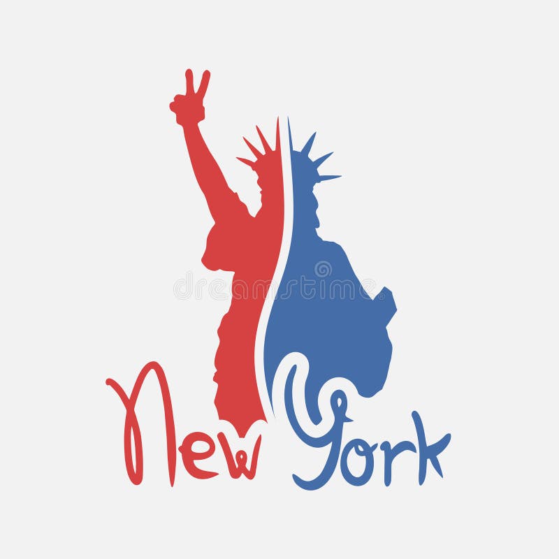 New York City symbol stock vector. Illustration of monument - 165176642