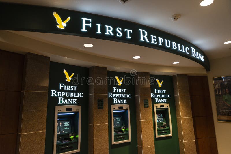 Branch office of First Republic Bank in New York, USA