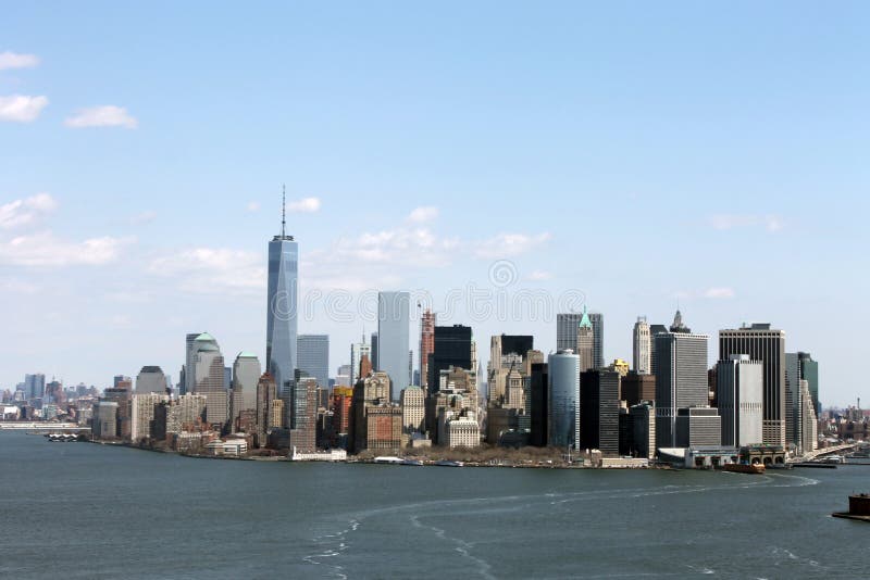 New- York Cityskyline-Hubschrauber Hauptquartier