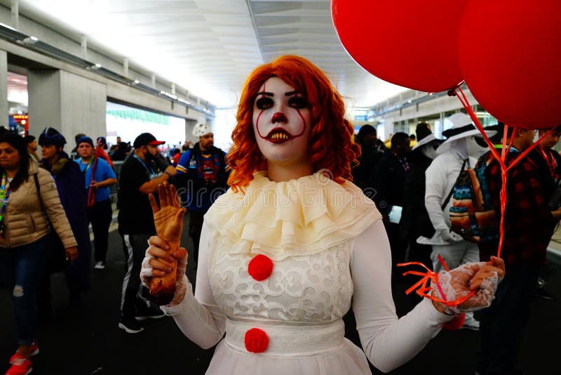 The 2019 New York Comic Con Sunday 55 stock images The 2019 New York Comic Con Sunday 55 stock images