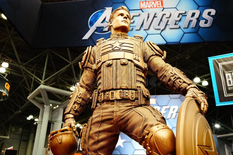 The 2019 New York Comic Con Sunday 31 royalty free stock photo The 2019 New York Comic Con Sunday 31 royalty free stock photo