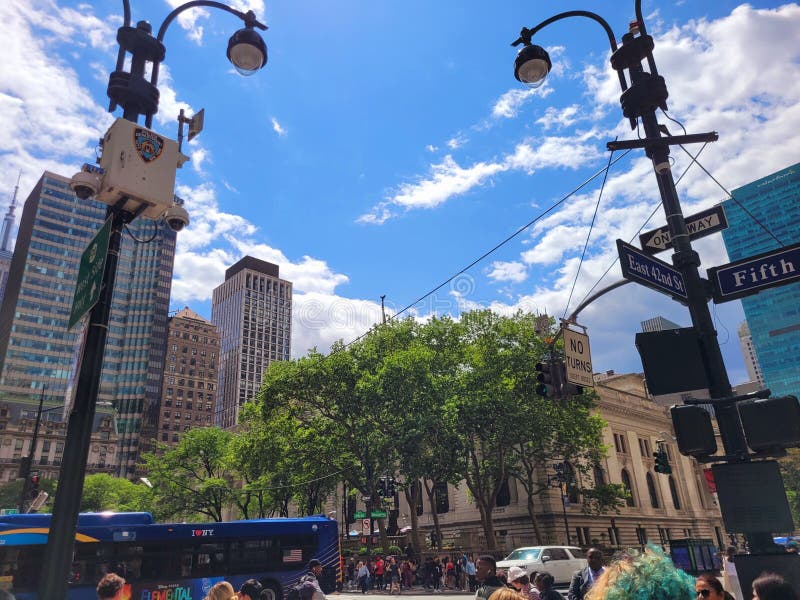 New York Downtown Manhattan royalty free stock images