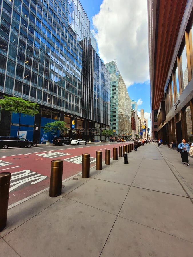 New York Downtown Manhattan stock image