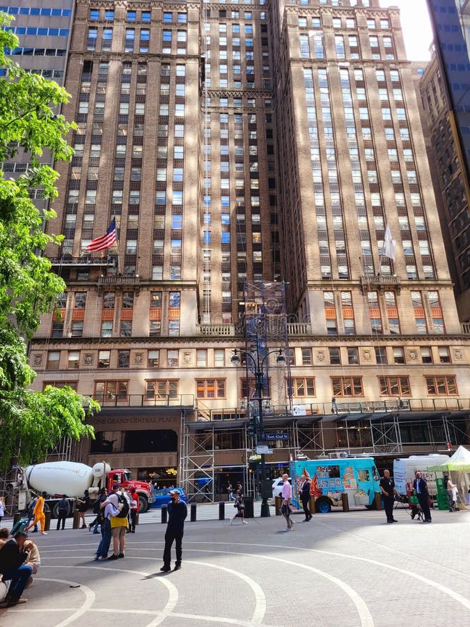 New York Downtown Manhattan royalty free stock photos