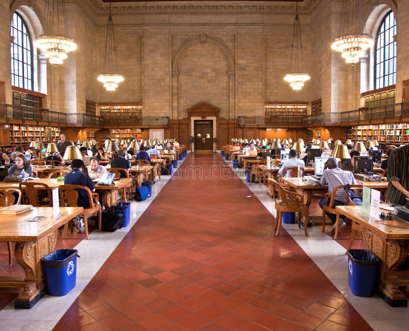 Inside famous New York Public Library