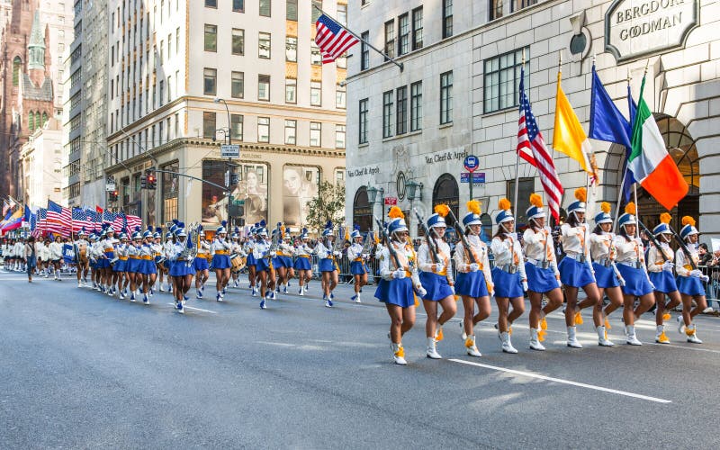 Hispanic Day Parade in New York Editorial Stock Photo Image of parade