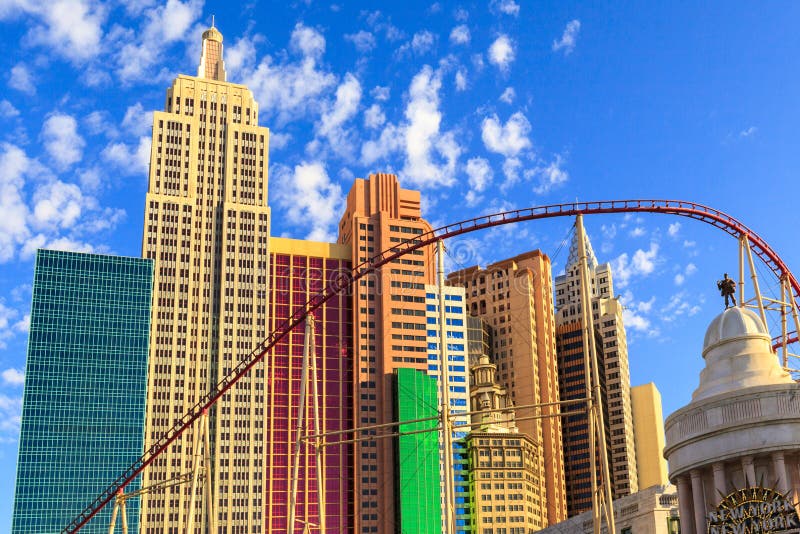 New York-New York Casino and Hotel in Vegas Editorial Stock Image ...