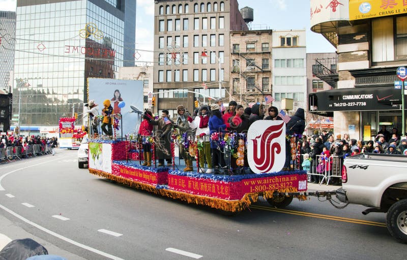 Chinese New Year Parade in NYC Editorial Photo Image of york, chinese
