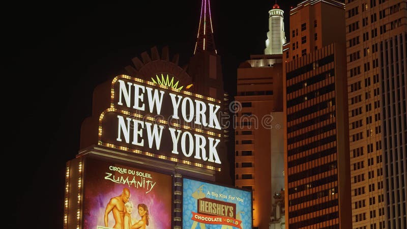 New York New York Hotel in Las Vegas - located at the strip - USA 2017