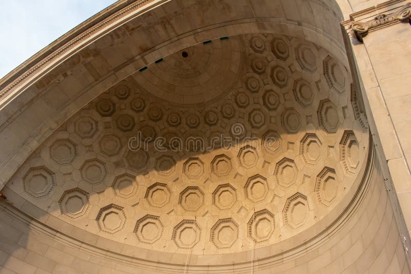 Naumburg Bandshell Ceiling in Central Park