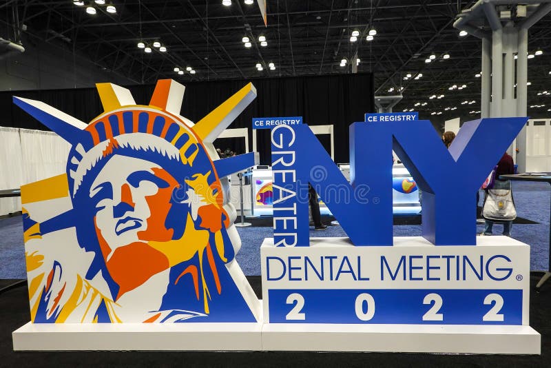 Registration Area at the Greater NY Dental Meeting at Jacob Javits