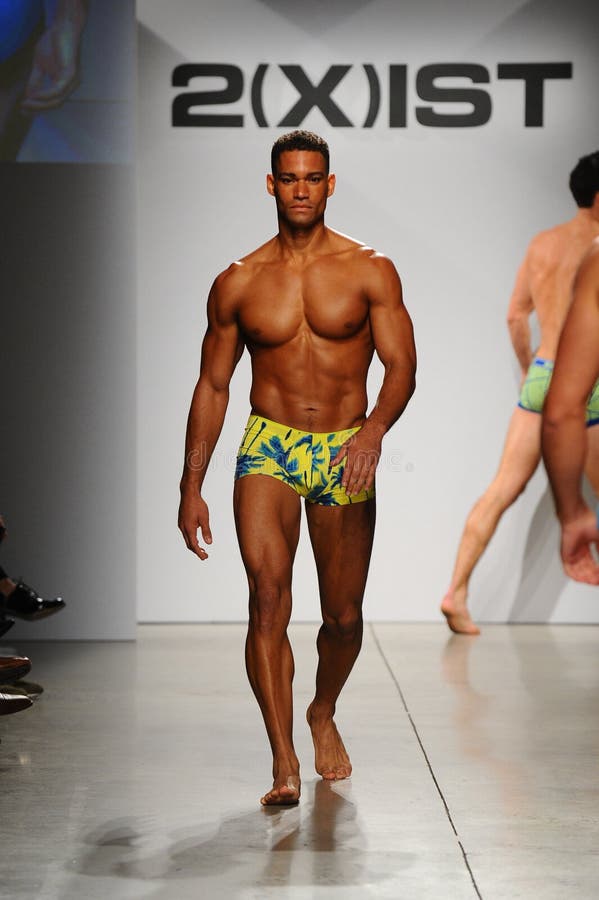 Underwear model on the Runway at the FRESHPAIR presents The 5th, WireImage