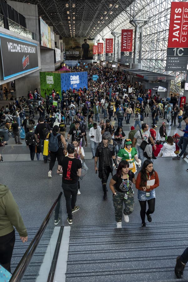 Comic Con NYC 2019 stock images Comic Con NYC 2019 stock images