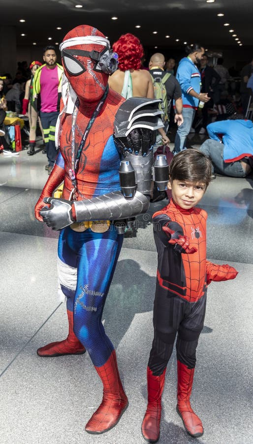 Comic Con NYC 2019 royalty free stock photo Comic Con NYC 2019 royalty free stock photo