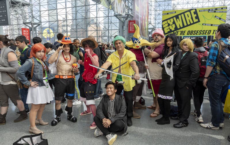 Comic Con NYC 2019 stock photos Comic Con NYC 2019 stock photos