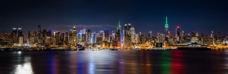 New York skyline panorama