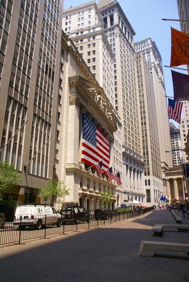 New York Stock Exchange editorial image. Image of american 6306290