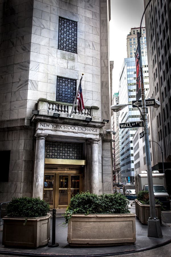 The New york Stock Exchange royalty free stock photography