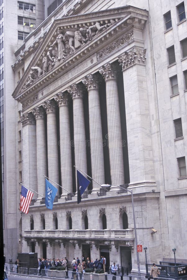 New York Stock Exchange, Wall Street, Miasto Nowy Jork, NY